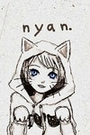 99px.ru аватар Девушка в кофте с кошачьими ушками (nyan) 
