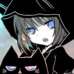 99px.ru аватар Kuro Neko с чёрным котиком