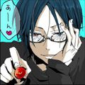 Аватар Рокудо Мукуро / Rokudo Mukuro из аниме Katekyo Hitman Reborn / Учитель-мафиози Реборн в очках протягивает конфету