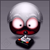 99px.ru аватар Шарик играет с джойстиком
