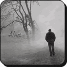 Аватар Уходящий в туман мужчина (alone / одинокий)