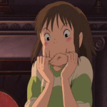 99px.ru аватар Ogino Chihiro / Тихиро Огино - главная героиня аниме Унесенные призраками / Spirited Away гримасничает