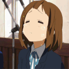 Аватар Плачущая Hirasawa Yui / Хирасава Юи из аниме Кей-он / Клуб лёгкой музыки / Лёгкая музыка / K-ON!
