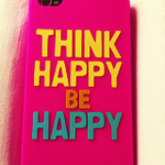 99px.ru аватар Надпись на обложке тетради 'Think happy -  Be happy / Думай позитивно - Будь счастливым'