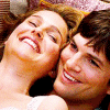 Аватар Эштон Катчер / Ashton Kutcher и Натали Портман / Natalie Portman улыбаются в фильме 'Больше чем секс / No Strings Attached'