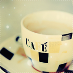 99px.ru аватар Белая чашка с надписью Cafe / Кафе