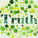 99px.ru аватар Фраза 'Truth / Правда' на фоне из кружков