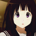 99px.ru аватар Радостная Эру Титанда / Chitanda Eru из аниме Hyouka / Хёка: Тебе не сбежать