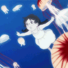 Аватар Плавающая среди медуз Kurashita Tsukimi / Цукими Курасита из аниме Kuragehime / Princess Jellyfish / Принцесса-медуза