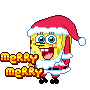 99px.ru аватар Спанч Боб / Sponge Bob на рождество звенит колокольчиком (Merry merry x - mas / С Рождеством)