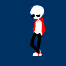 Аватар Танцующий Dave Strider / Дэйв Страйдер из игры Homestuck