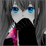 Аватар Vocaloid Hatsune Miku / Вокалоид Хатсуне Мику закрыла рот рукой