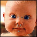99px.ru аватар Голубоглазый малыш с пирсингом на лице