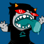 Аватар Вылизывающая Terezi Pyrope / Терези Пироп из игры ''Homestuck''