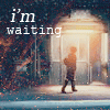Аватар Девушка идет под снегом к беседке (I'm waiting / Я жду...)