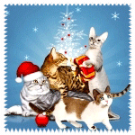 99px.ru аватар Кошки с новогодними подарками