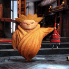 99px.ru аватар Песочный человек / Sandy Man роняет эльфа, мультфильм ''Rise of the Guardians / Хранители снов''