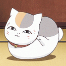 99px.ru аватар Nyanko-sensei / Нянко-сенсей из аниме ''Natsume Yuujinchou / Тетрадь дружбы Натсуме'' машет лапой