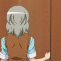 99px.ru аватар Момидзи / Momiji из аниме 'Binbougami ga! / Бимбогами га! / Нищебог же!' открывает и закрывает шкаф