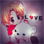 Аватар Канада-кун с медвежонком из аниме Hetalia: Axis Powers (LOVE)