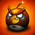99px.ru аватар Бомба в виде птицы из игры Angry Birds / Злые птицы