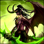 Аватар Иллидан Ярость Бури / Illidan Stormrage из игры World of Warcraft / Мир Warcraft