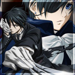 99px.ru аватар Сиэль Фантомхайв / Ciel Phantomhive и Себастьян Михаэлис / Sebastian Michaelis из аниме 'Темный дворецкий / Kuroshitsuji'