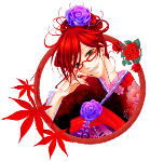 Аватар Грелль Сатклифф / Grell Sutcliffe из аниме Тёмный дворецкий / Dark Butler / Kuroshitsuji