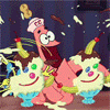 99px.ru аватар Патрик / Patrick ест мороженое, мультсериал 'Спанч Боб / Sponge Bob Bob Square Pants'
