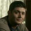 Аватар Дженсен Эклз / Jensen Ackles в роли Дина Винчестера / Dean Winchester улыбается, кадр из сериала Сверхъестественное / Supernatural