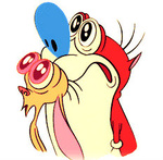 Аватар Рен и Стимпи из мультфильма Шоу Рена и Стимпи / The Ren and Stimpy Show