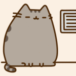 99px.ru аватар Pusheen the Cat / Кот Пушин сидит у кондиционера