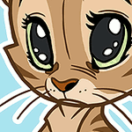 99px.ru аватар Грустный котенок, art by vixie87