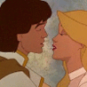99px.ru аватар Принц Дерек и принцесса Одетт целуются - мультфильм Принцесса - лебедь / The Swan Princess
