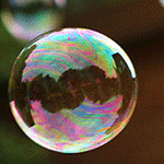 99px.ru аватар В мыльном пузыре отражается окружающий мир