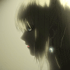 Аватар Аманэ Миса / Amane Misa, из аниме Тетрадь смерти / Death Note, блестит сережка