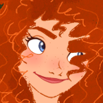 Аватар Принцесса Мерида / Merida из мультфильма Храбрая сердцем / Brave, art by courtneygodbey