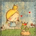 99px.ru аватар Встреча девочки-принцесы с принцем-лягухом