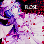 Аватар Remilia Scarlet / Ремилия Скарлет из Тохо / Touhou Project в лепестках роз (ROSE / РОЗА)