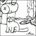 Аватар Кот Саймона / Simon's Cat  играется с мухой (Alia)