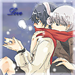 Аватар Seta Souji / Сета Содзи и Shirogane Naoto / Широгане Наото из аниме 'Персона 4 / Persona 4 The Animation' (Love / Любовь)