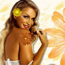 99px.ru аватар Девушка с цветком на руке