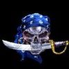 99px.ru аватар Череп - пират с мечом в зубах