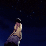 99px.ru аватар Rukia Kuchiki / Рукия Кучики из аниме ''Bleach / Блич' смотрит на  фейерверк