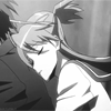 99px.ru аватар Такаши Комуро / Takashi Komuro и Рэй Миямото / Rei Miamoto из аниме Highschool Of The Dead / Школа мертвецов едут на мотоцикле, Такаши поворачивается