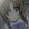 Аватар Рэна Рюгу / Rena Ruugu из аниме Когда плачут цикады / Higurashi no Naku Koro ni под дождем