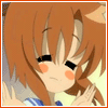 Аватар Рэна Рюгу / Rena Ruugu из аниме Когда плачут цикады / Higurashi no Naku Koro ni хватается за щеки