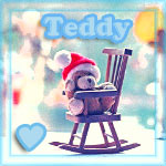 Аватар Медвежонок Тедди / Teddy сидит на кресле-качалке (Teddy)