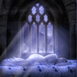99px.ru аватар Девушка лежит на кровати, сквозь окно пробивается лучи света