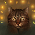 99px.ru аватар Мистический кот в окружении знаков Зодиака